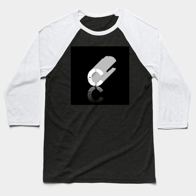 Letter C Baseball T-Shirt by Retrofit